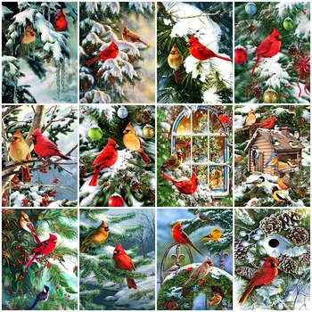 Evershine Diamond Embroidery Bird Cross Stitch Full Square Round Diamond Painting Winter Animal Rhinestones Pictures Home Decor 
Evershine Diamond Embroidery Bird Cross Stitch Full Square Round Diamond Painting Winter Animal Rhinestones Pictures Home Decor