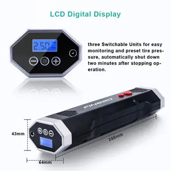 Electric Auto Pump 12V Air Compressor Car Tyre Inflator Mini Portable 150 PSI Tire Inflator For Motorcycle Bicycle Balls
Electric Auto Pump 12V Air Compressor Car Tyre Inflator Mini Portable 150 PSI Tire Inflator For Motorcycle Bicycle Balls