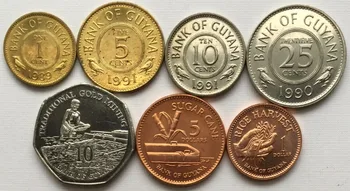 Guyana 1 Set 7 Pieces Coins Old Original Coin Collectible Edition Real Rare Commemorative Random Year
Guyana 1 Set 7 Pieces Coins Old Original Coin Collectible Edition Real Rare Commemorative Random Year