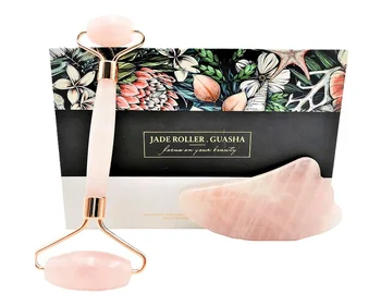 Rose Quartz Facial Roller Kit Feather Shape Guasha Set For Women Gift
Rose Quartz Facial Roller Kit Feather Shape Guasha Set For Women Gift