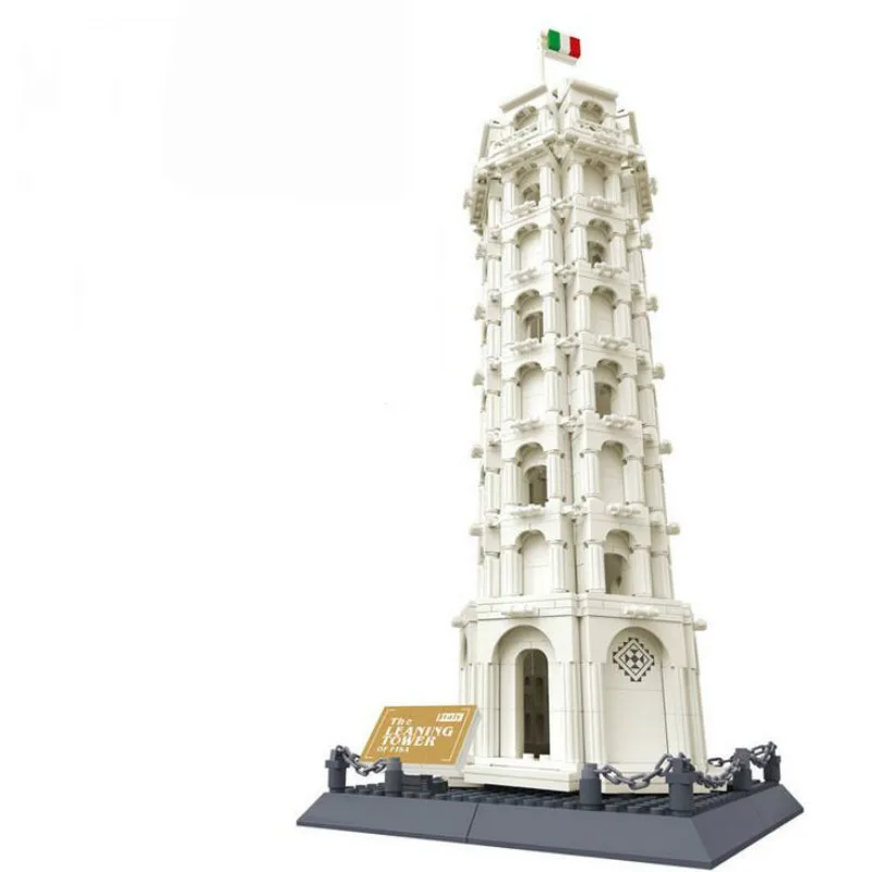 Wange 8012 Pisa Leaning Tower Building Block Structure Building Blocks Kids Educational Toy Wange Block Gift Toys For Children
Wange 8012 Pisa Leaning Tower Building Block Structure Building Blocks Kids Educational Toy Wange Block Gift Toys For Children