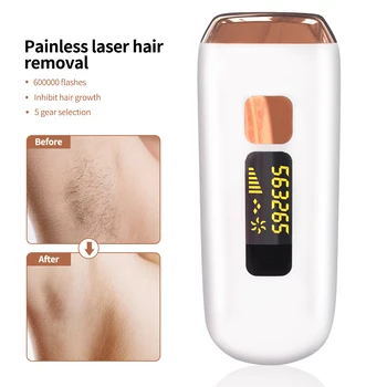 500000 Flash Permanent IPL Laser Hair Removal Machine Mini 3 in 1 Photoepilator Bikini Hair Removal Laser Epilator For Women
500000 Flash Permanent IPL Laser Hair Removal Machine Mini 3 in 1 Photoepilator Bikini Hair Removal Laser Epilator For Women