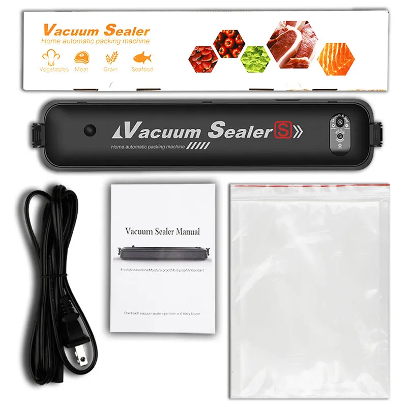 Best Vacuum Food Sealer 245V/100V Automatic Commercial Food Vacuum Sealer Packaging Machine Include 15Pcs Bags    
Best Vacuum Food Sealer 245V/100V Automatic Commercial Food Vacuum Sealer Packaging Machine Include 15Pcs Bags