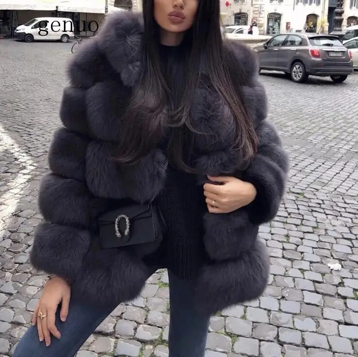 Новинка, модное женское меховое пальто, зимнее теплое плюшевое пальто, мягкая меховая куртка, пальто, женское плотное пальто из искусственного меха 4XL
Новинка, модное женское меховое пальто, зимнее теплое плюшевое пальто, мягкая меховая куртка, пальто, женское плотное пальто из искусственного меха 4XL