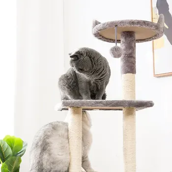 Pet Cat Climbing Frame Cat Scratching Post Kitten Play House Kitten Grinding Claw Climbing Frame Cats Hommock Interactive Toys
Pet Cat Climbing Frame Cat Scratching Post Kitten Play House Kitten Grinding Claw Climbing Frame Cats Hommock Interactive Toys