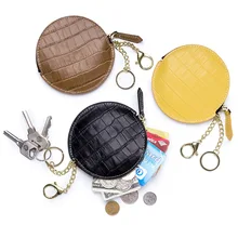 Fashion Alligator Print Mini Wallet Women Retro Real Leather Keychain Coin Purse Key Wallet Card Holder Female Slim Round Wallet
Fashion Alligator Print Mini Wallet Women Retro Real Leather Keychain Coin Purse Key Wallet Card Holder Female Slim Round Wallet