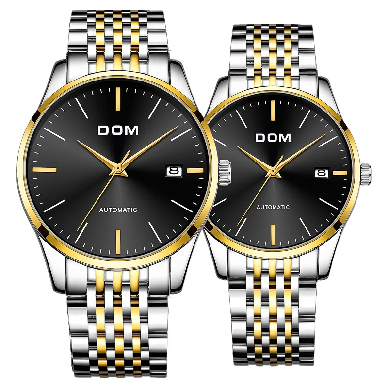 DOM high-quality mechanical couple watch is light and luxurious, anti-interference and strong performance. M-79T
DOM high-quality mechanical couple watch is light and luxurious, anti-interference and strong performance. M-79T