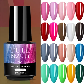 7ml Soak Off UV Gel Varnish Red Green Pink Semi Permanent Lacquer Pure Color Painting Vernis Nail Polish Gel DIY Manicure LY1571
7ml Soak Off UV Gel Varnish Red Green Pink Semi Permanent Lacquer Pure Color Painting Vernis Nail Polish Gel DIY Manicure LY1571
