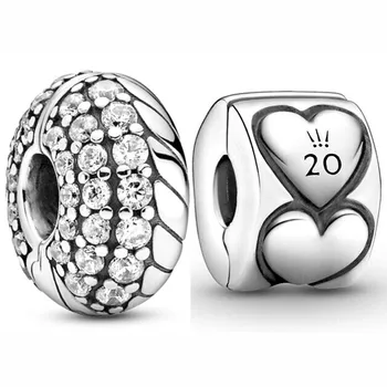 2020 Limited Edition Hearts Pave Snake Chain Pattern Clip Charm Fit Bracelet Bangle 925 Sterling Silver Bead Diy Jewelry
2020 Limited Edition Hearts Pave Snake Chain Pattern Clip Charm Fit Bracelet Bangle 925 Sterling Silver Bead Diy Jewelry