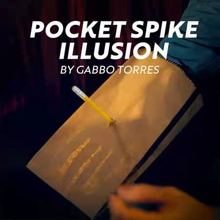 Карманный шип Иллюзия от Gabbo Торрес магические инструкции волшебный трюк |