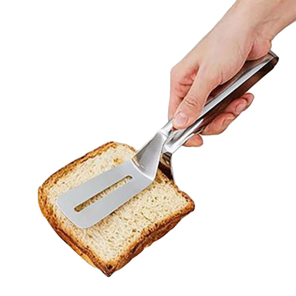 Barbecue Clip Multifunctional Stainless Steel Cooking Shovel Spatula Kitchen Cooking Tongs for Steak Fish Bread
Barbecue Clip Multifunctional Stainless Steel Cooking Shovel Spatula Kitchen Cooking Tongs for Steak Fish Bread