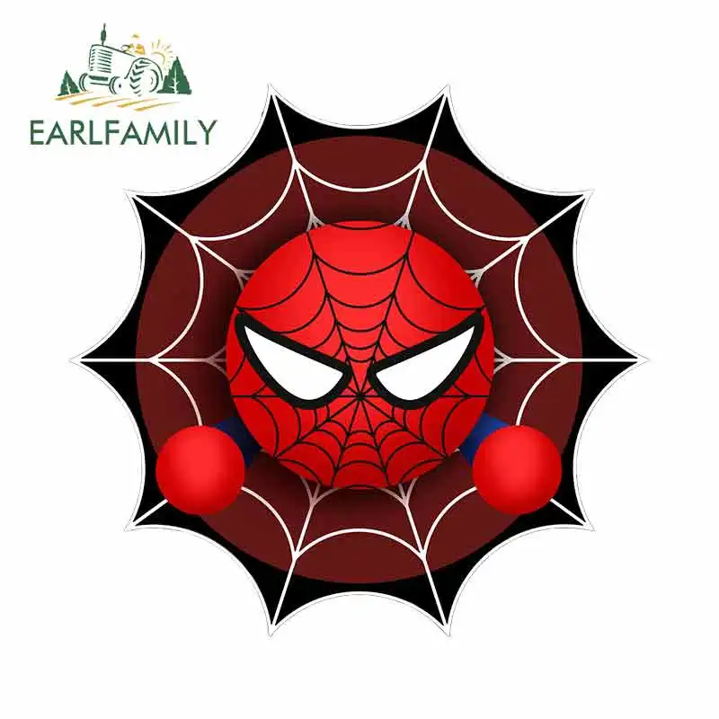 EARLFAMILY 13cm x 9.2cm Spider Logo Funny Car Stickers RV VAN 3D DIY Fine Decal Waterproof Anime Windshield Bumper Windows
EARLFAMILY 13cm x 9.2cm Spider Logo Funny Car Stickers RV VAN 3D DIY Fine Decal Waterproof Anime Windshield Bumper Windows