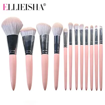ELLIEISHA Makeup brushes set Professional Natural goat hair brushes Foundation Powder Contour Eyeshadow make up brushes 
ELLIEISHA Makeup brushes set Professional Natural goat hair brushes Foundation Powder Contour Eyeshadow make up brushes