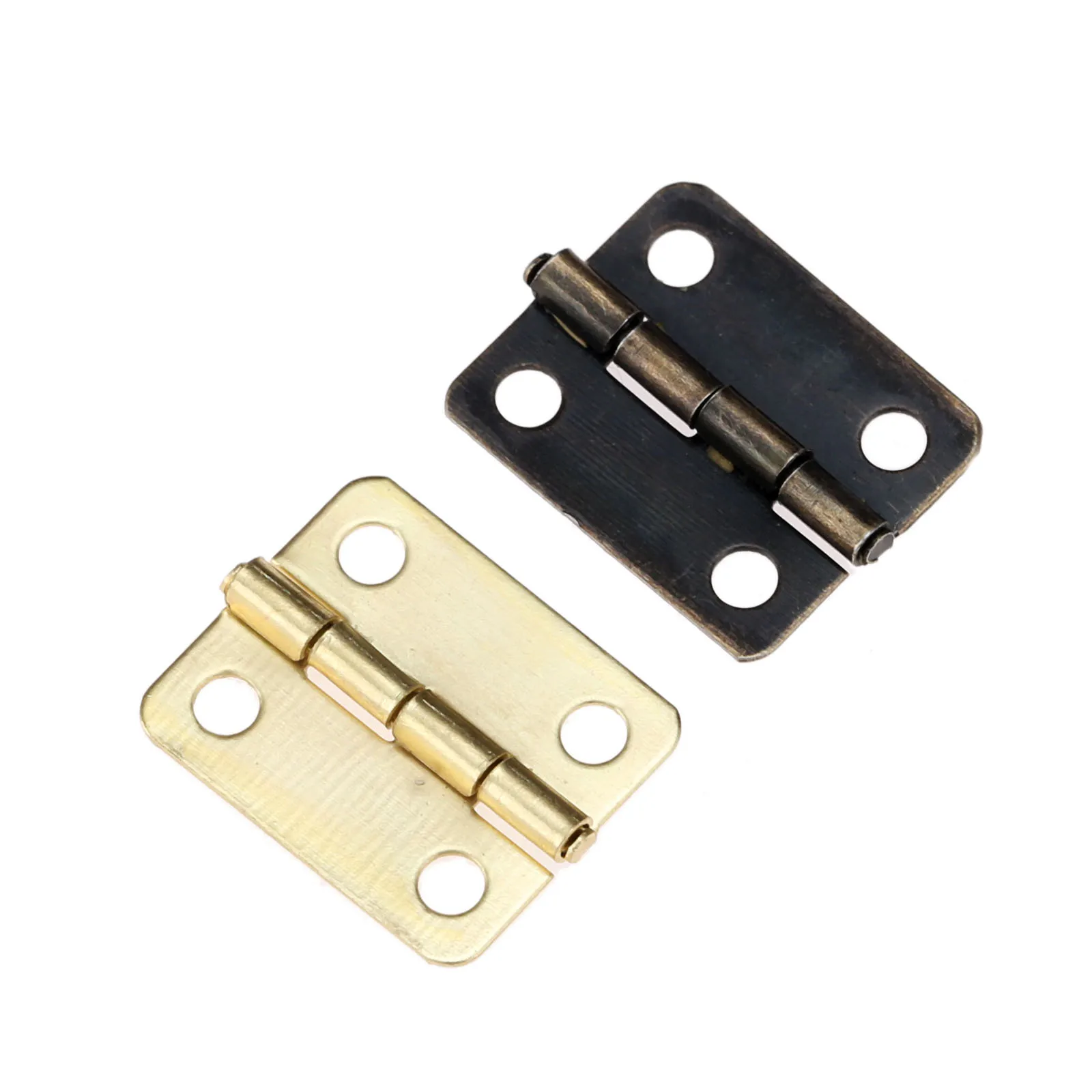 Description Picture 5 of itemDRELD 60Pcs 16*13mm Cabinet Door Furniture Hinge Jewelry Wood Boxes Decorative Hinge Furniture Fittings +Screws +Storage Box