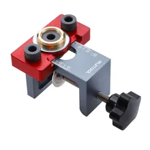 Pocket Hole Clamp Aluminum Alloy Positioning Block 8/10/15mm Drill Guide Locator Straight Hole Drilling Locator Wood Positioning
Pocket Hole Clamp Aluminum Alloy Positioning Block 8/10/15mm Drill Guide Locator Straight Hole Drilling Locator Wood Positioning
