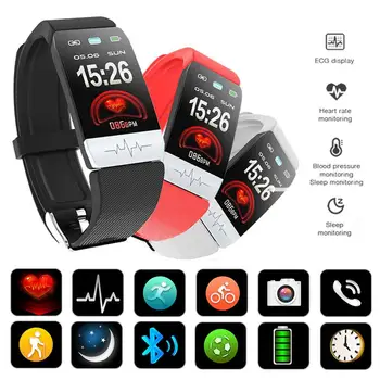 Q1S Fitness Tracker ECG PPG Waterproof Heart Rate Monitor Smart Band Weather Forecast Smart Bracelet For Men Women
Q1S Fitness Tracker ECG PPG Waterproof Heart Rate Monitor Smart Band Weather Forecast Smart Bracelet For Men Women