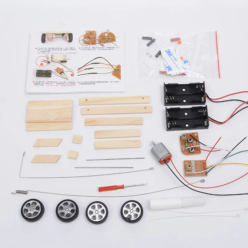 Science And Technology Small Production Invention Creative Wireless Remote Control Car Electric Self-Made Children Young STUDENT
Science And Technology Small Production Invention Creative Wireless Remote Control Car Electric Self-Made Children Young STUDENT