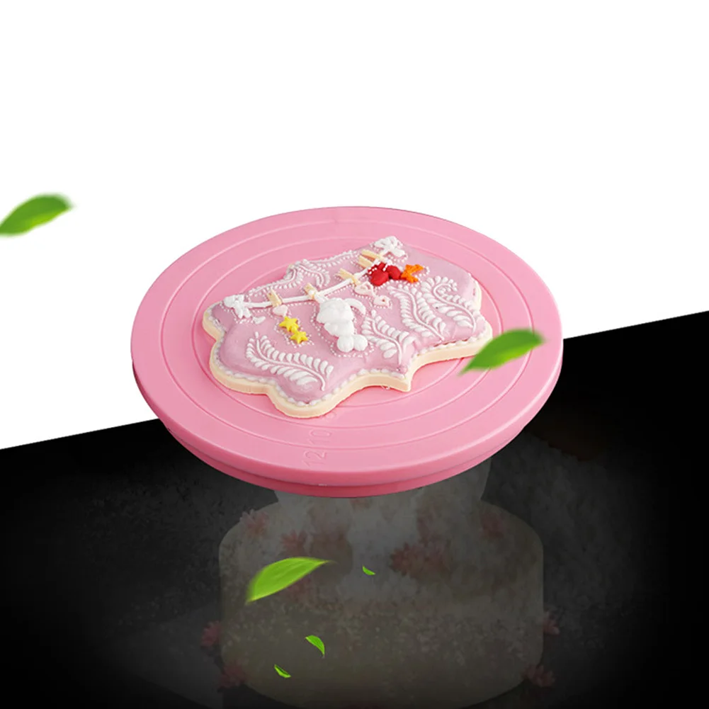 14cm DIY Rotating Cake Turntable Revolving Cake Decorating Stand Platform Cake Decorating Tool Cake Cookie Biscuits Decorating
14cm DIY Rotating Cake Turntable Revolving Cake Decorating Stand Platform Cake Decorating Tool Cake Cookie Biscuits Decorating