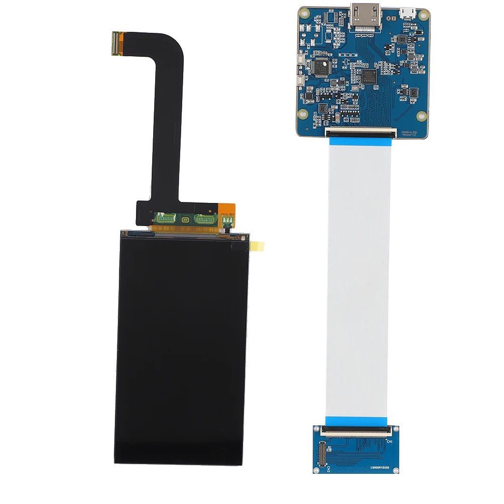 3D Printer Accessories 5.5in Cg-Silicon LS055R1SX03 VR Display + HDMI-compatible to MIPI Driver Board | Компьютеры и офис