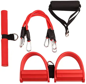 4 Tube Resistance Elastic Pull Ropes Exerciser Rower Belly Resistance Band Home Gym Sport Training Elastic Bands For Fitness
4 Tube Resistance Elastic Pull Ropes Exerciser Rower Belly Resistance Band Home Gym Sport Training Elastic Bands For Fitness