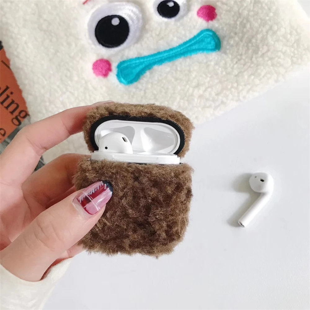 Winter Cute Pure Color Wool Protective Cover Suitable for Airpods 1 2 Pro Multicolor Latest Fashion Soft and Dustproof
Winter Cute Pure Color Wool Protective Cover Suitable for Airpods 1 2 Pro Multicolor Latest Fashion Soft and Dustproof