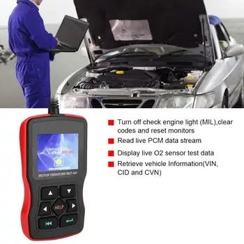 The Latest Factory Price MST-601 Handheld Motorcycle Scanner OBDII / EOBD Vehicle Engine Fault Code Scanning Tool
The Latest Factory Price MST-601 Handheld Motorcycle Scanner OBDII / EOBD Vehicle Engine Fault Code Scanning Tool