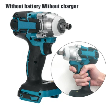 18V 520Nm Cordless Brushless Impact Wrench Multi-purpose Tungsten Steel Shaft Accessory 1/2in Body Without Battery Charger
18V 520Nm Cordless Brushless Impact Wrench Multi-purpose Tungsten Steel Shaft Accessory 1/2in Body Without Battery Charger