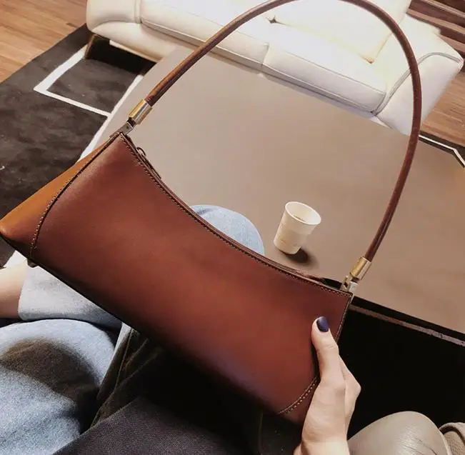 New niche design retro leather handbags shoulder bag handbags handbags
New niche design retro leather handbags shoulder bag handbags handbags