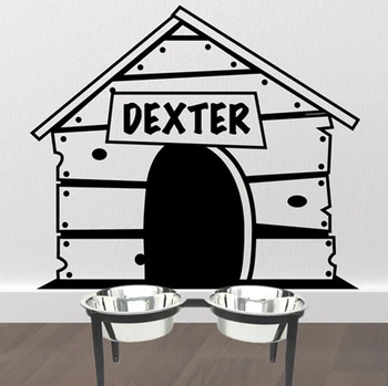 Personalized Dog House Wall Decal, Custom Pet Name Wall Sticker for pampered pooches Removable Vinyl Murals Home Decor 3669
Personalized Dog House Wall Decal, Custom Pet Name Wall Sticker for pampered pooches Removable Vinyl Murals Home Decor 3669