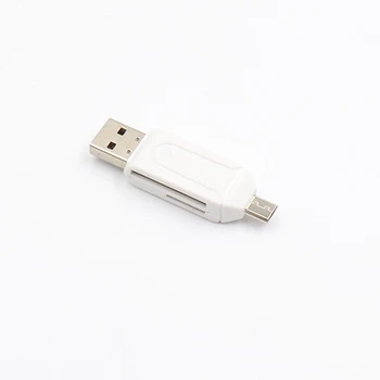 Brand New And High Quality USB 2.0 OTG TF / SD Type-c 2 In 1 Card Reader High-speed For Phone Computer Support Hot Plug
Brand New And High Quality USB 2.0 OTG TF / SD Type-c 2 In 1 Card Reader High-speed For Phone Computer Support Hot Plug