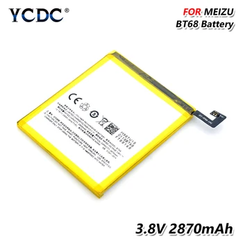 3.85V BT68 Li-ion Batteries For Meizu M3 M3S M3S Mini Y685Q Y685C Y685M M688Q M688C M688M M688U 2870mAh Rechargeable Battery
3.85V BT68 Li-ion Batteries For Meizu M3 M3S M3S Mini Y685Q Y685C Y685M M688Q M688C M688M M688U 2870mAh Rechargeable Battery