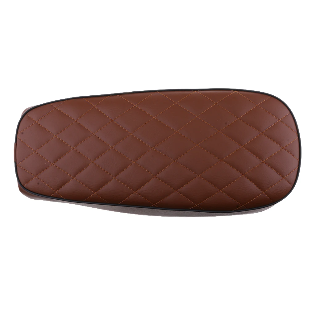 Light Brown Saddle Cafe Racer Rhombus Vintage Seat Cushion for Honda CG125 Light Brown Saddle Cafe Racer Rhombus Vintage Seat Cushion for Honda CG125