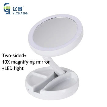 Makeup mirror desktop led illuminated magnification mirror 10x bathroom lighted magnifying mirrors
Makeup mirror desktop led illuminated magnification mirror 10x bathroom lighted magnifying mirrors