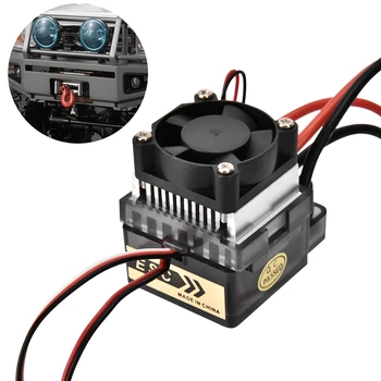 High Voltage 320A Waterproof Brushed ESC Electric Speed Controller with Fan High frequency drive system for RC Model car boat
High Voltage 320A Waterproof Brushed ESC Electric Speed Controller with Fan High frequency drive system for RC Model car boat