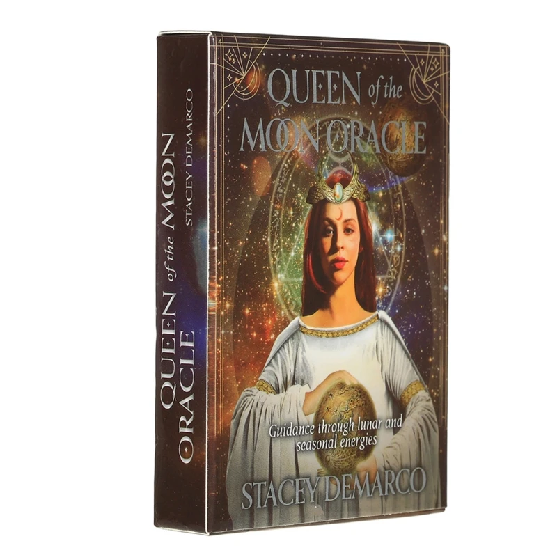 Карта Queen of The Moon полная английская настольная игра для вечеринок 44 карты колода