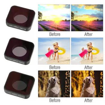 JUNESTAR Optical Glass Diving ND8/16/32 Bright Reduction Lens Filter Kit for Gopro5/6 Sports Camera
JUNESTAR Optical Glass Diving ND8/16/32 Bright Reduction Lens Filter Kit for Gopro5/6 Sports Camera