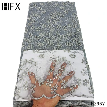 HFX African French Lace Fabric High Quality Tulle Net Lace Fabric 3D Flower Lace Mesh Embroidery Nigerian Lace Fabric F2967
HFX African French Lace Fabric High Quality Tulle Net Lace Fabric 3D Flower Lace Mesh Embroidery Nigerian Lace Fabric F2967