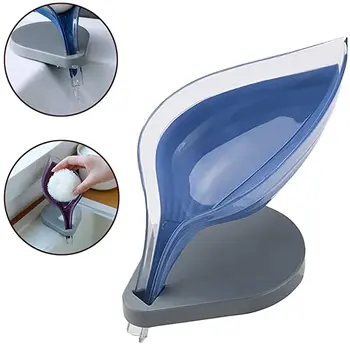 New Self Draining Soap Holder Leaf Shape Soap Dish Leafology Decorative Drainage Soap Holder for Shower Bathroom Kitchen
New Self Draining Soap Holder Leaf Shape Soap Dish Leafology Decorative Drainage Soap Holder for Shower Bathroom Kitchen