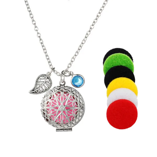 NEW Trendy Silver Bronze Plated Leaf Essential Oil Diffuser Perfume Locket For Women
NEW Trendy Silver Bronze Plated Leaf Essential Oil Diffuser Perfume Locket For Women