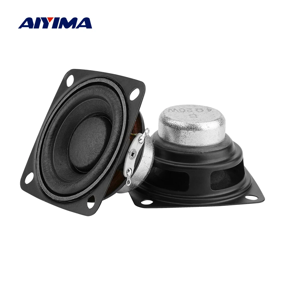 AIYIMA 2Pcs 2 Inch Full Range Speaker Driver 4 Ohm Radio Sound Amplifier Loudspeaker 10W 15W 20W DIY HIFI Bluetooth Speaker
AIYIMA 2Pcs 2 Inch Full Range Speaker Driver 4 Ohm Radio Sound Amplifier Loudspeaker 10W 15W 20W DIY HIFI Bluetooth Speaker
