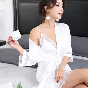 Plus size Nightgown women sexy strap nightdress women summer with chest pad lace Nightwear nightdress home bathrobe начнушка
Plus size Nightgown women sexy strap nightdress women summer with chest pad lace Nightwear nightdress home bathrobe начнушка