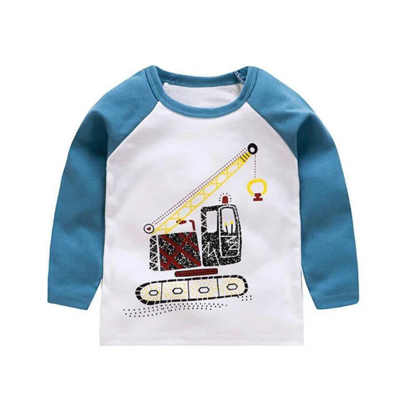 ZWF737 Girls Boys T-shirt Children Tees Tops Long Sleeve Spring Cotton Kids Children T shirt Fashion Baby Clothes 2-12Y
ZWF737 Girls Boys T-shirt Children Tees Tops Long Sleeve Spring Cotton Kids Children T shirt Fashion Baby Clothes 2-12Y