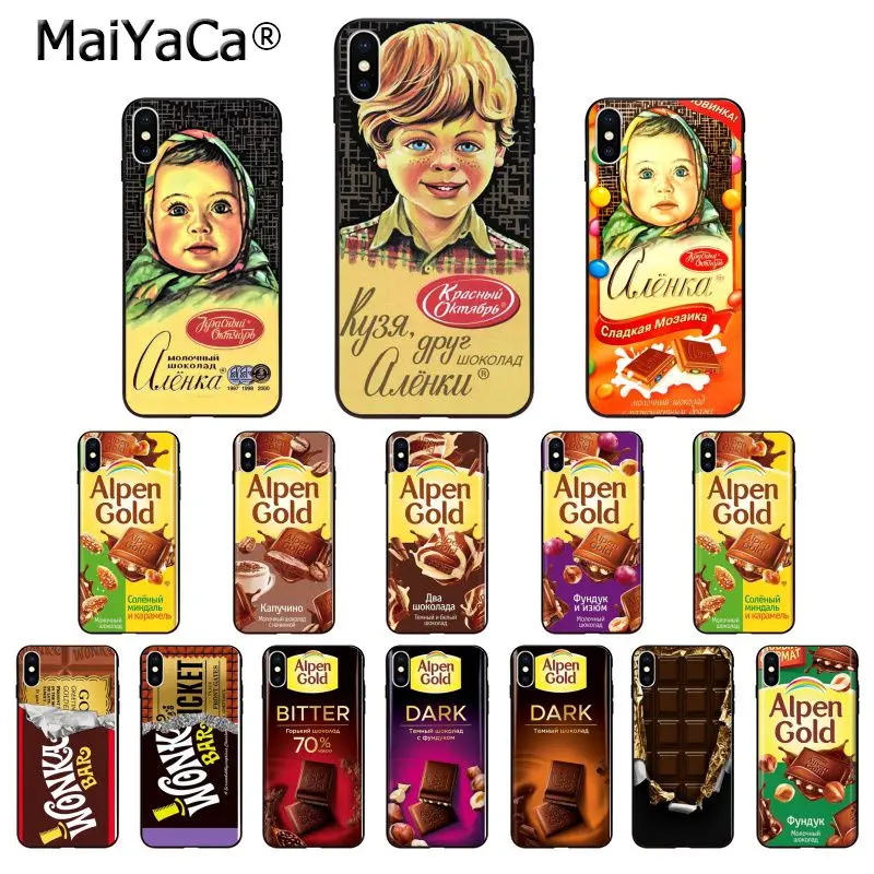 MaiYaCa Alyonka Alenka Alpen Gold Wonka chocolate High Quality Phone Case for Apple iPhone 8 7 6 6S Plus X XS MAX 5 5S SE XR
MaiYaCa Alyonka Alenka Alpen Gold Wonka chocolate High Quality Phone Case for Apple iPhone 8 7 6 6S Plus X XS MAX 5 5S SE XR