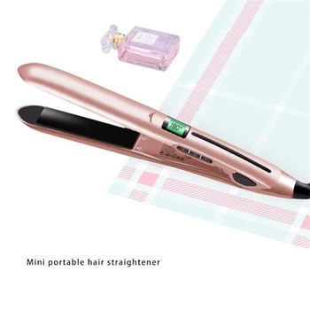 Mini portable hair straightene LCD display Hair straightener Splint rolled straight Dual-purpose ceramic splint
Mini portable hair straightene LCD display Hair straightener Splint rolled straight Dual-purpose ceramic splint