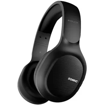 SOMiC Bluetooth Headphones Wireless CVC8.0 Noise Reduction Hi-Res Certified Sound Headset Comfortable to Wear with HI-FI Stereo
SOMiC Bluetooth Headphones Wireless CVC8.0 Noise Reduction Hi-Res Certified Sound Headset Comfortable to Wear with HI-FI Stereo