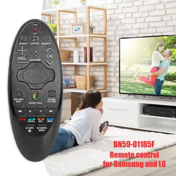 Remote Control Compatible for Samsung and LG Smart TV BN59-01185F BN59-01185D BN59-01184D BN59-01182D Black
Remote Control Compatible for Samsung and LG Smart TV BN59-01185F BN59-01185D BN59-01184D BN59-01182D Black