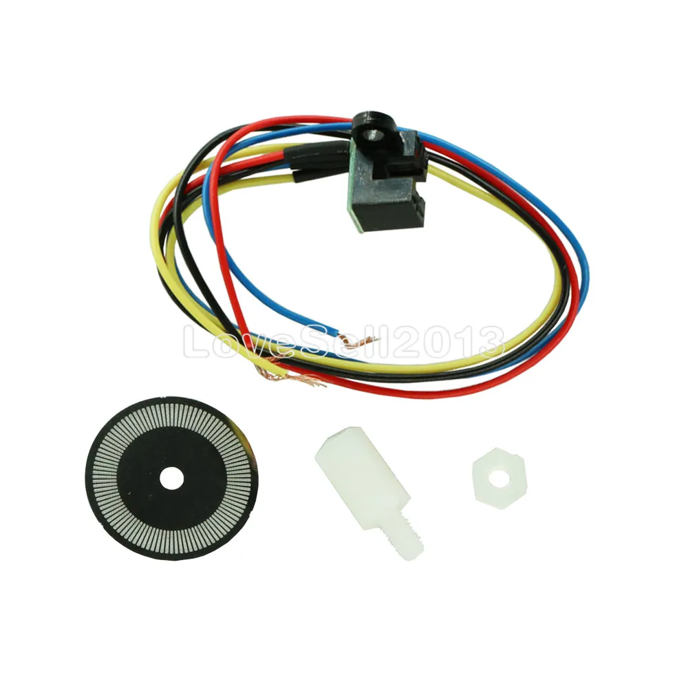 Photoelectric Speed Sensor Encoder Code Disc Disk Wheel for Freescale Smart car 5v Laser Cutting Quadrature Signal Output | Электроника