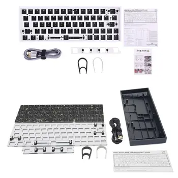 GK64XS Hot Swap Programmable Bluetooth Mechanical Keyboard Pcb Custom Kits RGB Switch Type-c Usb Port Module suit GH60
GK64XS Hot Swap Programmable Bluetooth Mechanical Keyboard Pcb Custom Kits RGB Switch Type-c Usb Port Module suit GH60