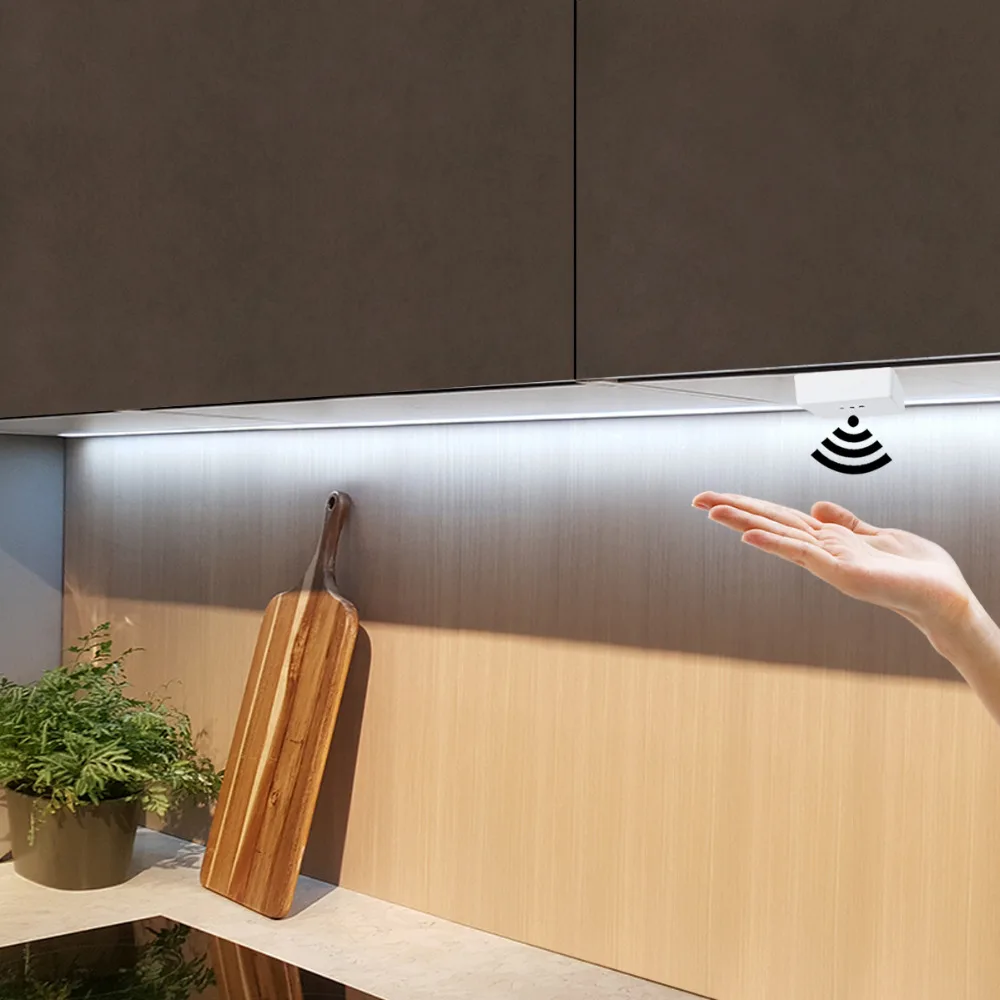 Hand Sweep Sensor 1/2/3/4/5M LED Strips Cabinet Kitchen Closet Furniture Motion Smart Light Sensor Home Bedroom Decor Night Lamp
Hand Sweep Sensor 1/2/3/4/5M LED Strips Cabinet Kitchen Closet Furniture Motion Smart Light Sensor Home Bedroom Decor Night Lamp