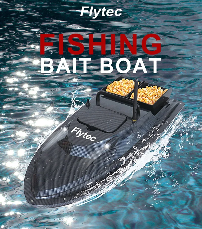 Flytec V007 RC Boat Intelligent 500m Control Fishing Finder Bait Double Motor Remote Control Boat High Speed 4.8km/h Speedboat
Flytec V007 RC Boat Intelligent 500m Control Fishing Finder Bait Double Motor Remote Control Boat High Speed 4.8km/h Speedboat
